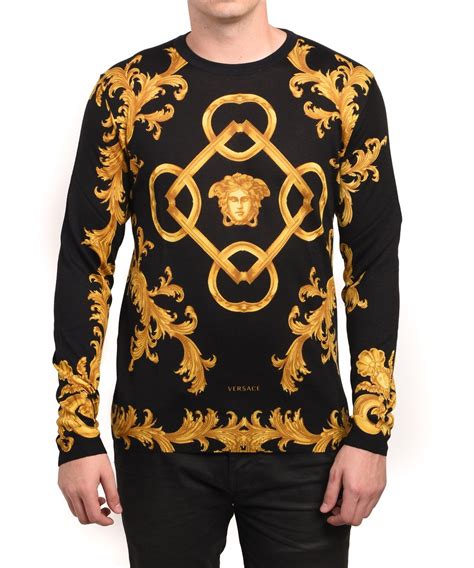 versace sweater for men